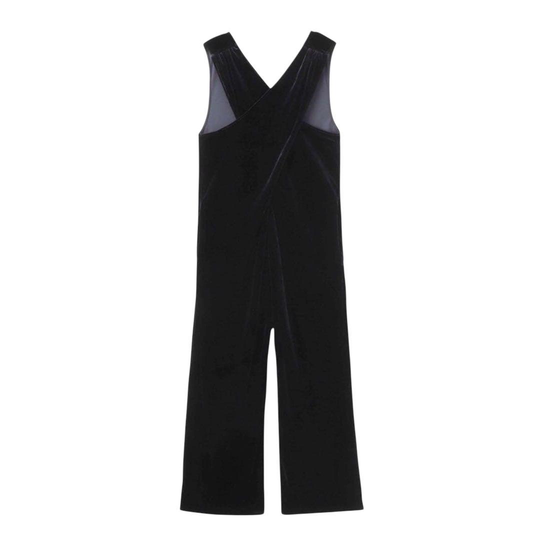 ロンハーマン　バッククロスベロアオールインワン　XS