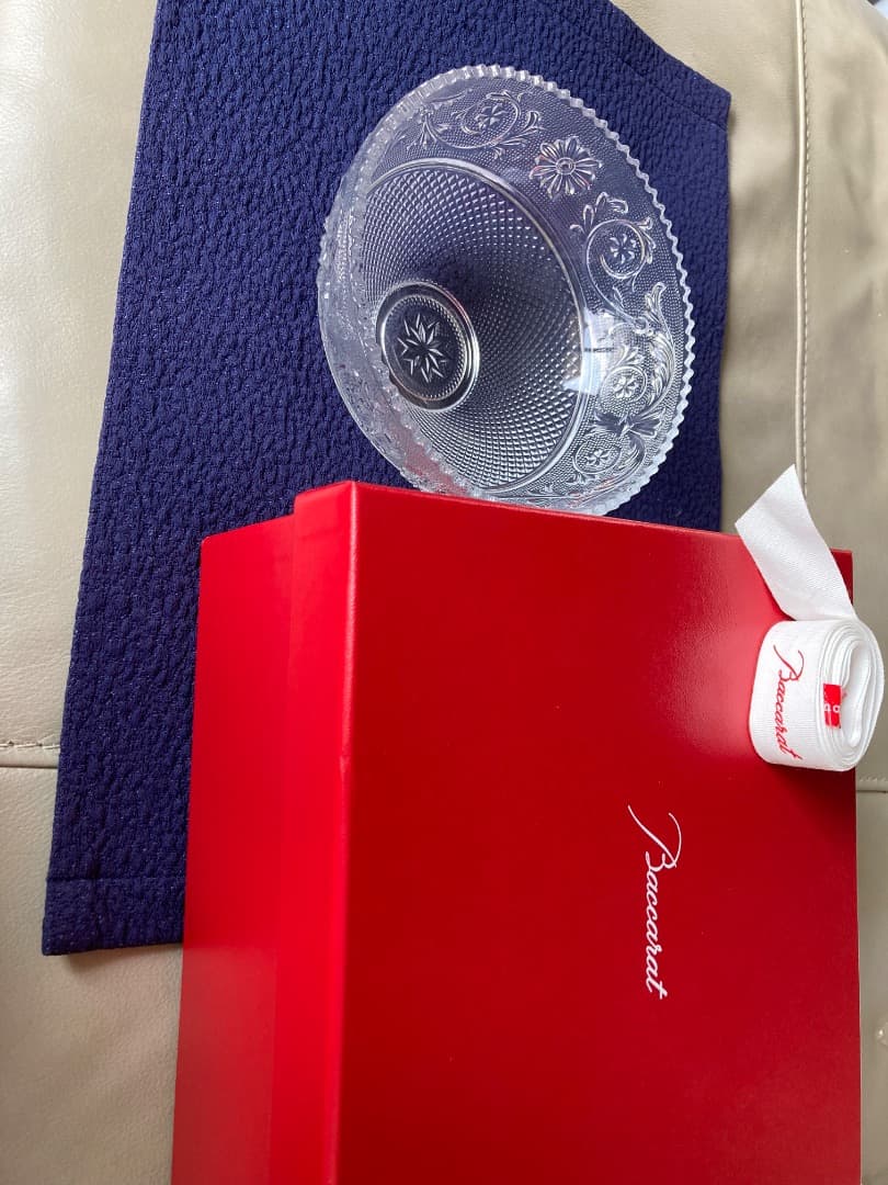 Baccarat クリスタルデザートボウル