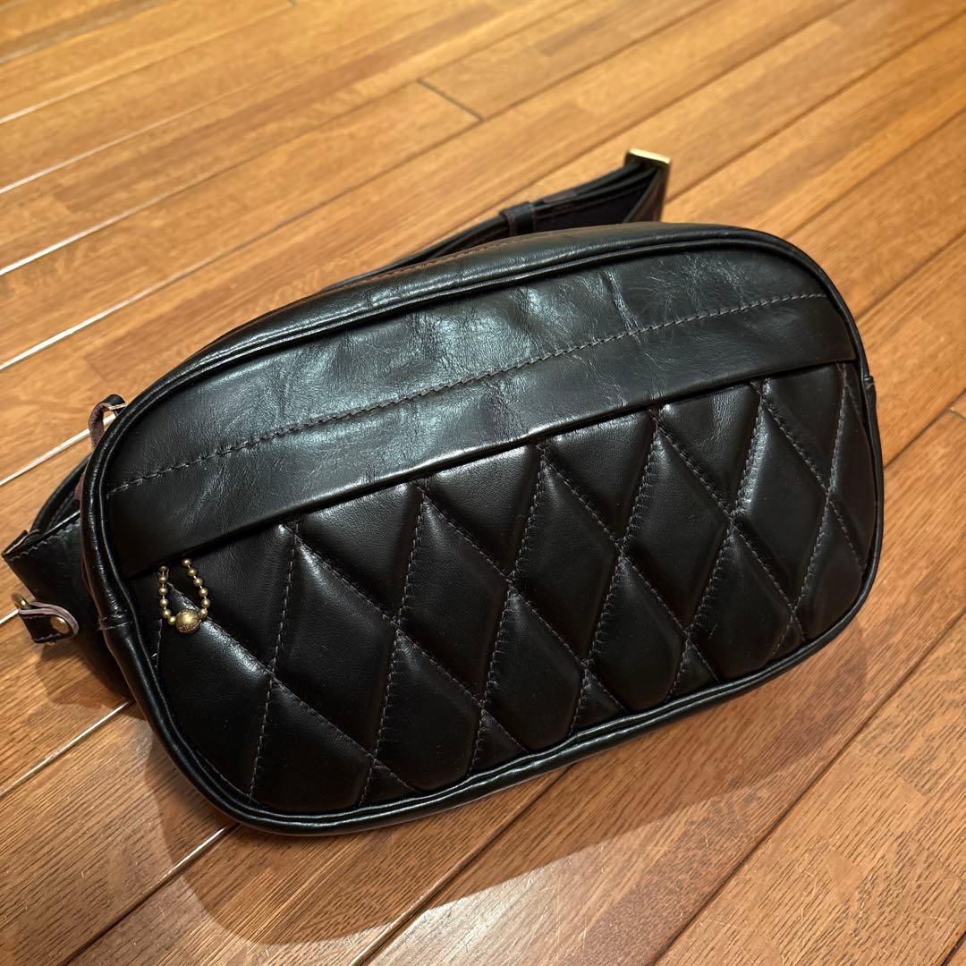 【未使用】BUCO HORSEHIDE LEATHE SHOULDER BAG