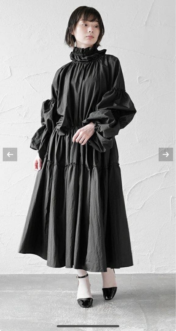 HOUGA ホウガ kiki dress (23AW/basic)