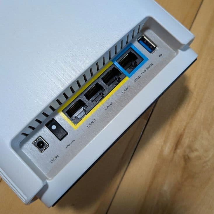 【美品】ASUS ZenWiFi XT8 Wi-Fi6 AiMesh対応ルーター