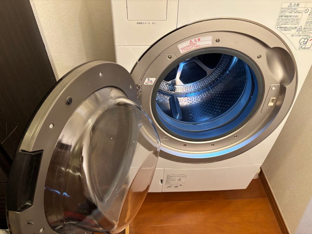 【10/2(木)まで】東芝ドラム式洗濯乾燥機TW-117X3L／分解清掃動作確認