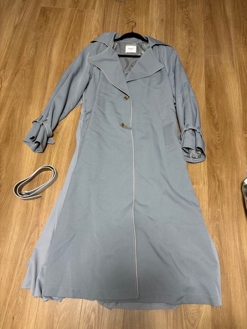 【ameri】BACK CUTTING LACE COAT