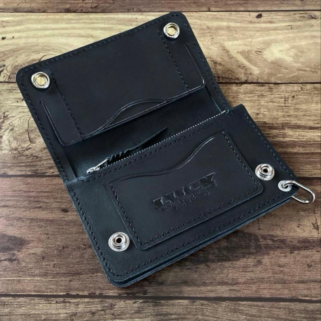 【アリクイ】トラッカーウォレット150（ミドル）3層【お札を折らずに収納】