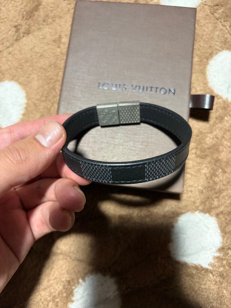 ルイヴィトン　ダミエ　リバーシブル　ブレスレット　 M6051E