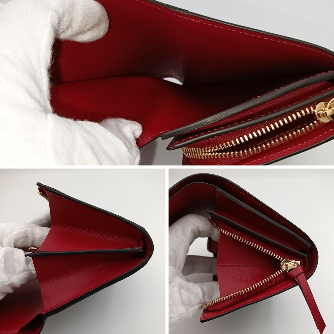 ルイヴィトン ポルトフォイユ フロール コンパクトフューシャ モノグラム