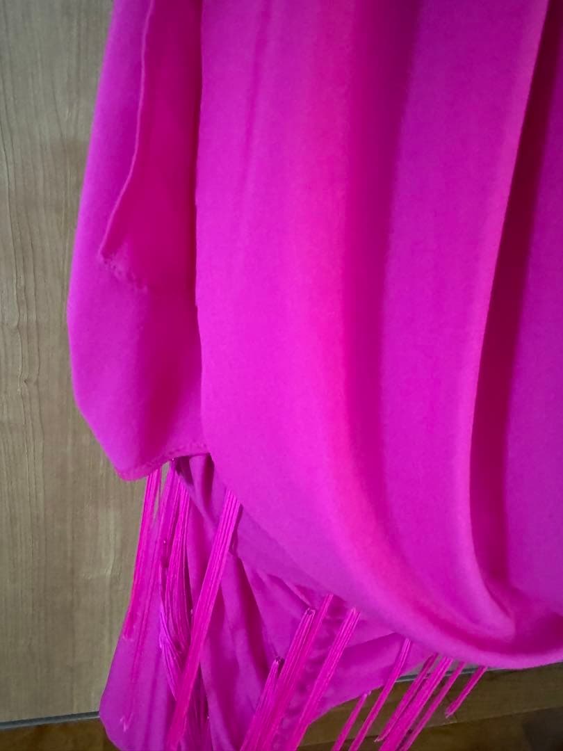 社交ダンス 競技ダンス　フリンジ付きドレス　ラテンドレス タカダンス