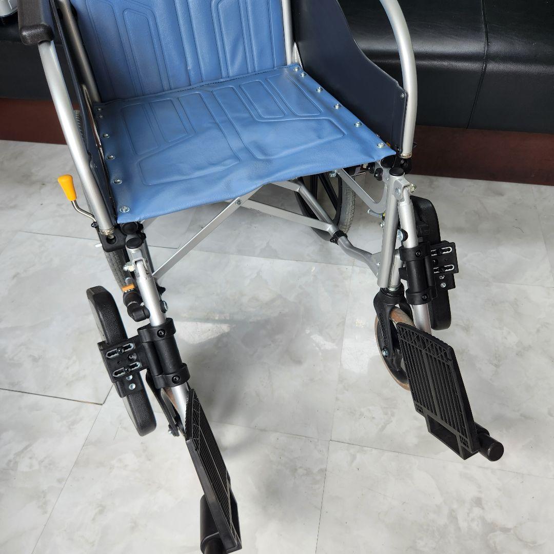 たくちゃんさま専用 松永製作所 青い折りたたみ式介助用車椅子