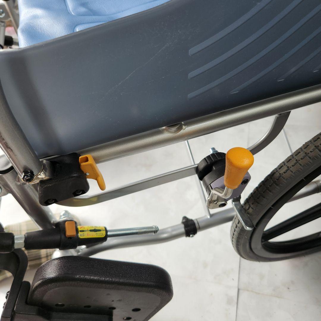 たくちゃんさま専用 松永製作所 青い折りたたみ式介助用車椅子