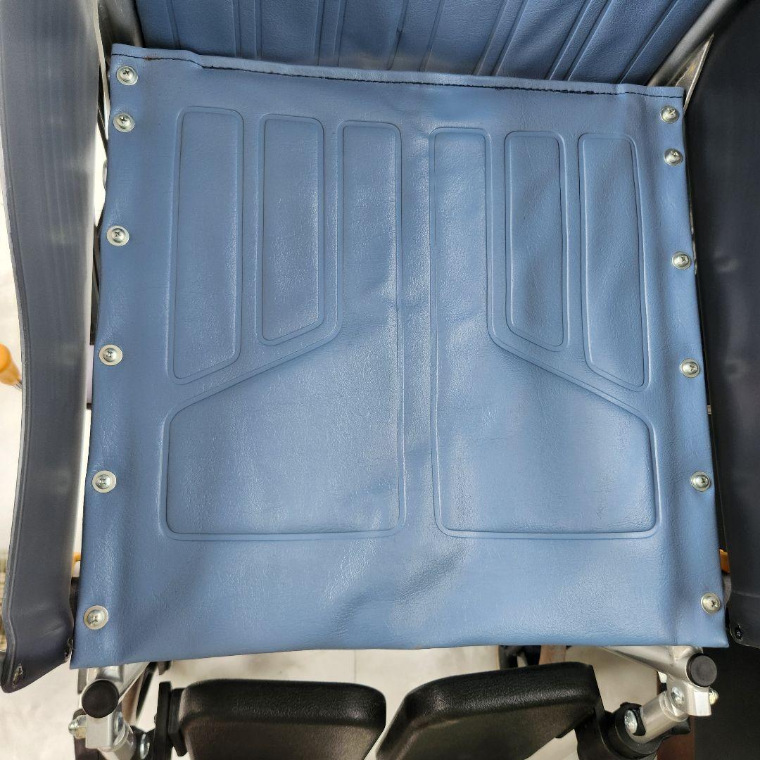 たくちゃんさま専用 松永製作所 青い折りたたみ式介助用車椅子