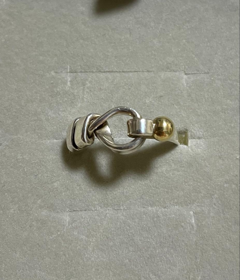 Tiffany & Co./ティファニーフック&アイリングシルバー11号