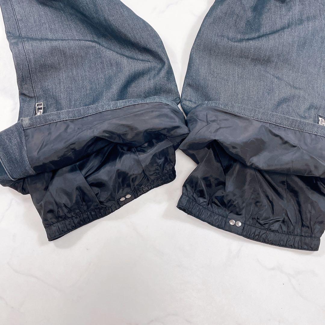 AA HARDWEAR DEAD KANSAS デニム調スノーウェア上下セット