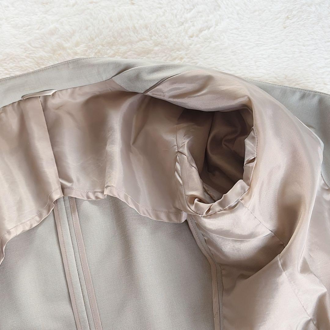 【アンカーウーマン】ノーカラージャケット パンツ スカート スーツセットアップ9