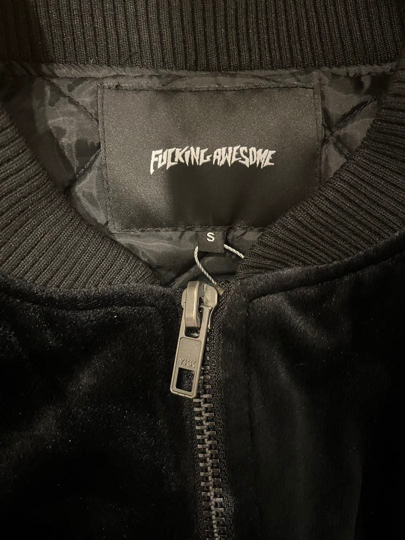 【FUCKING AWESOME】Velour Bomber 希少Sサイズ