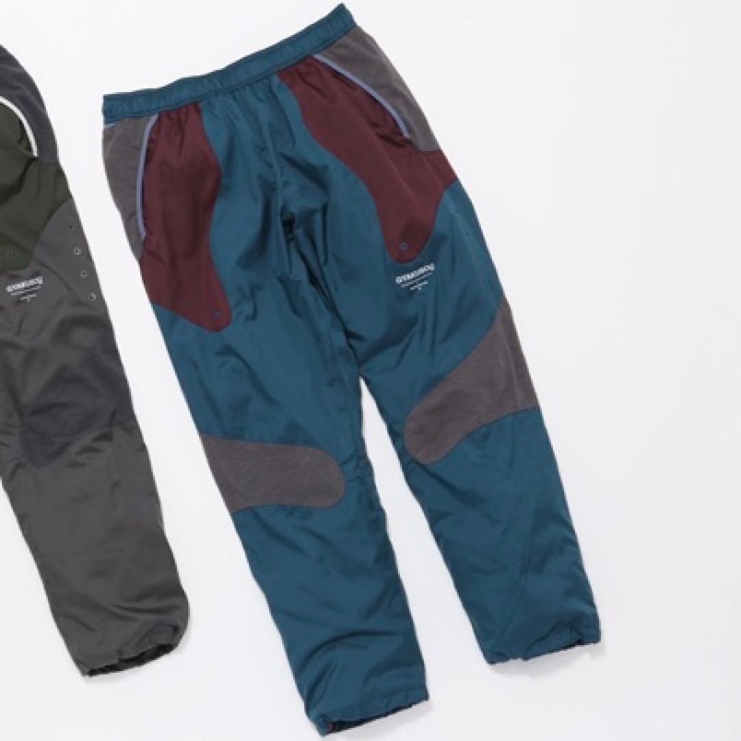 【希少】 GYAKUSOU パンツ 青緑　L