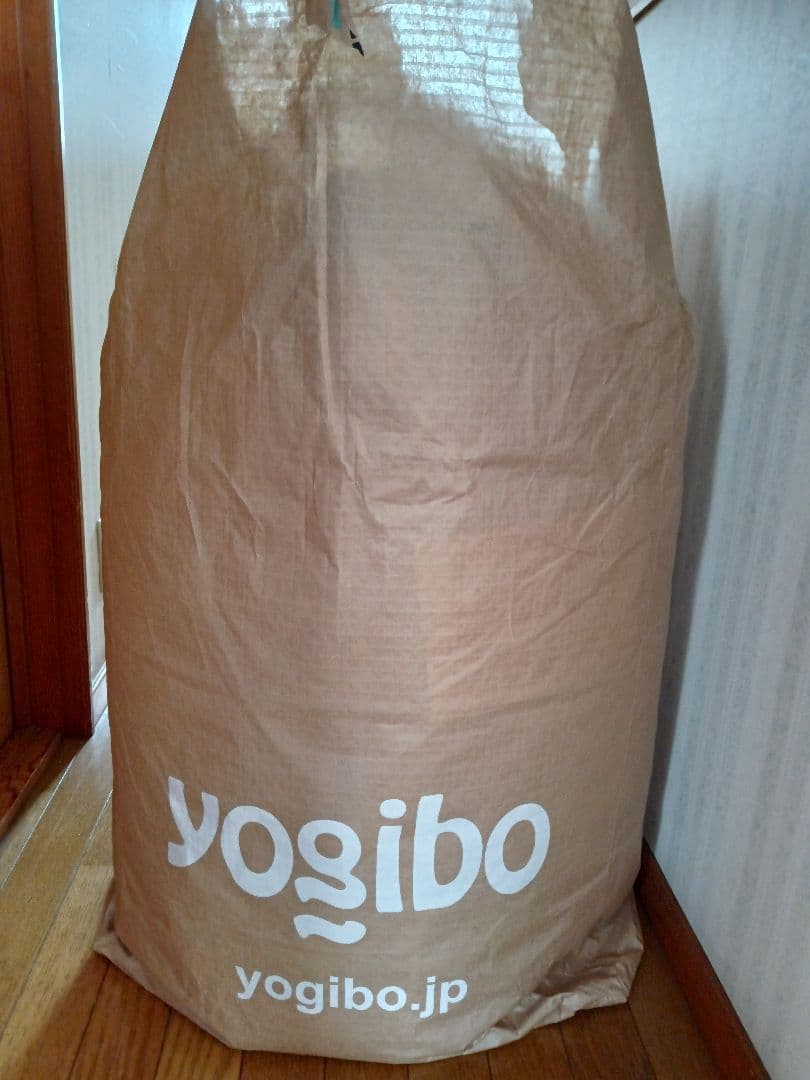 新品未使用ヨギボーミニ　ディープパープル　取扱説明書つき