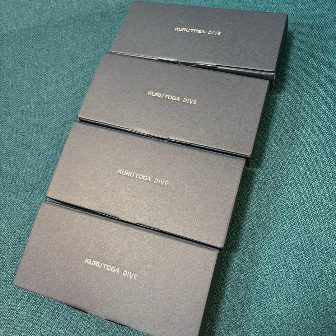 クルトガダイブ ブルー パープル 新品 ☆KURUTOGA DIVE　4色セット