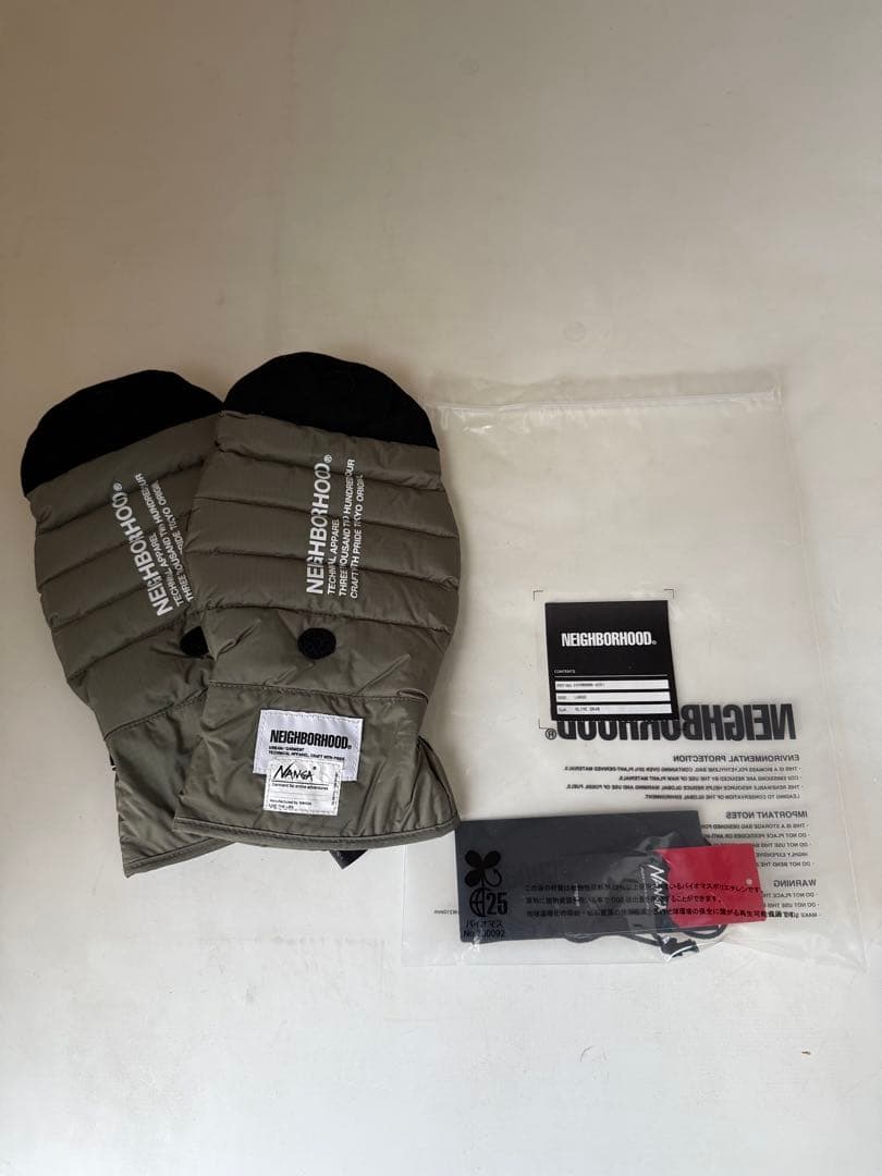 NEIGHBORHOOD NANGA GLOVES グローブ ダウン 手袋