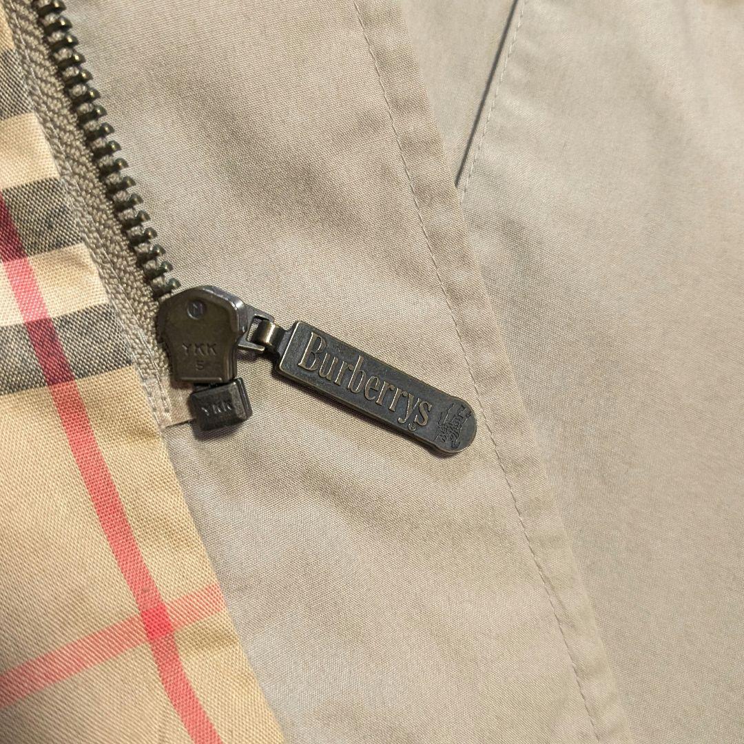 【Burberrys】90sイングランド製ハーフコート・カーコート　ベージュ
