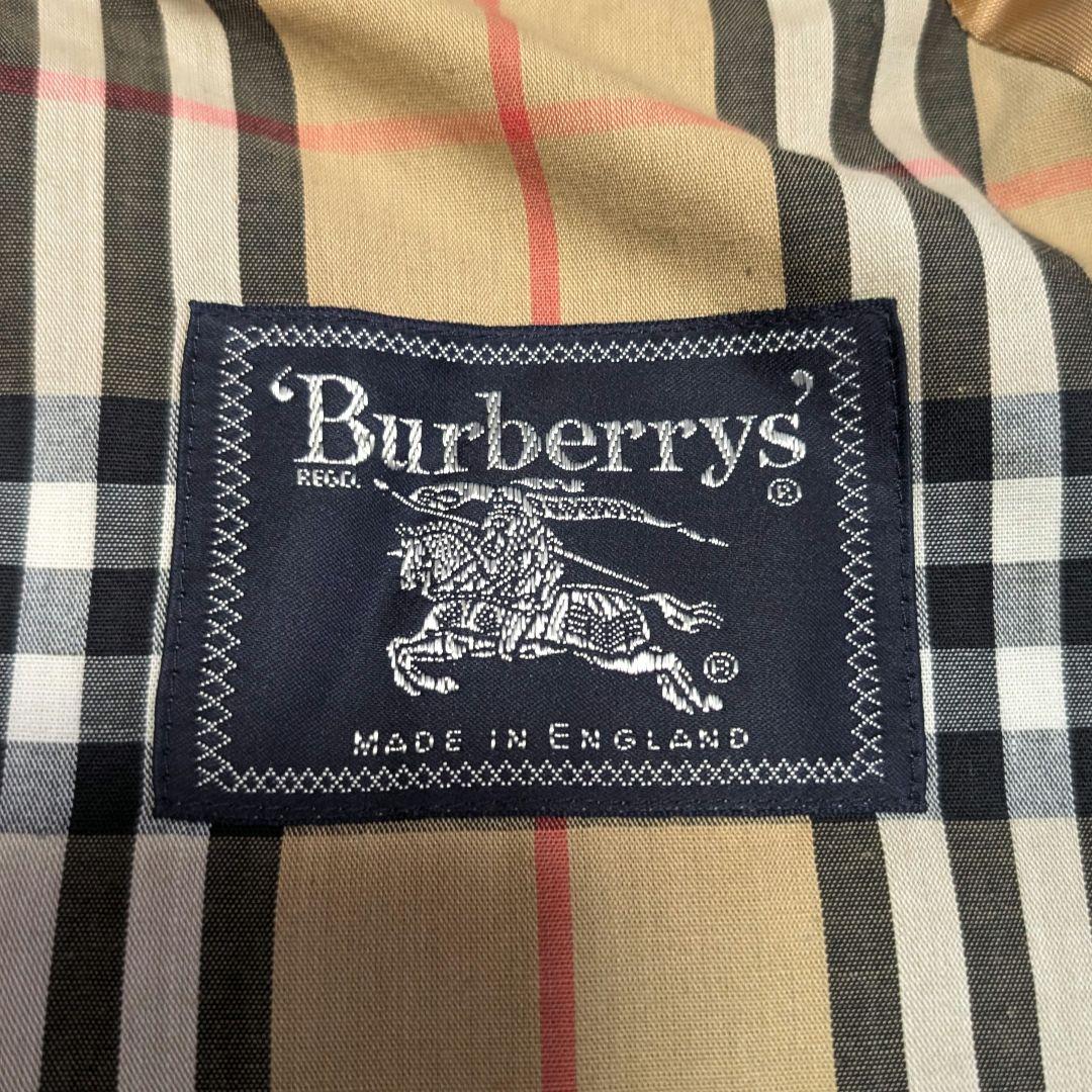 【Burberrys】90sイングランド製ハーフコート・カーコート　ベージュ
