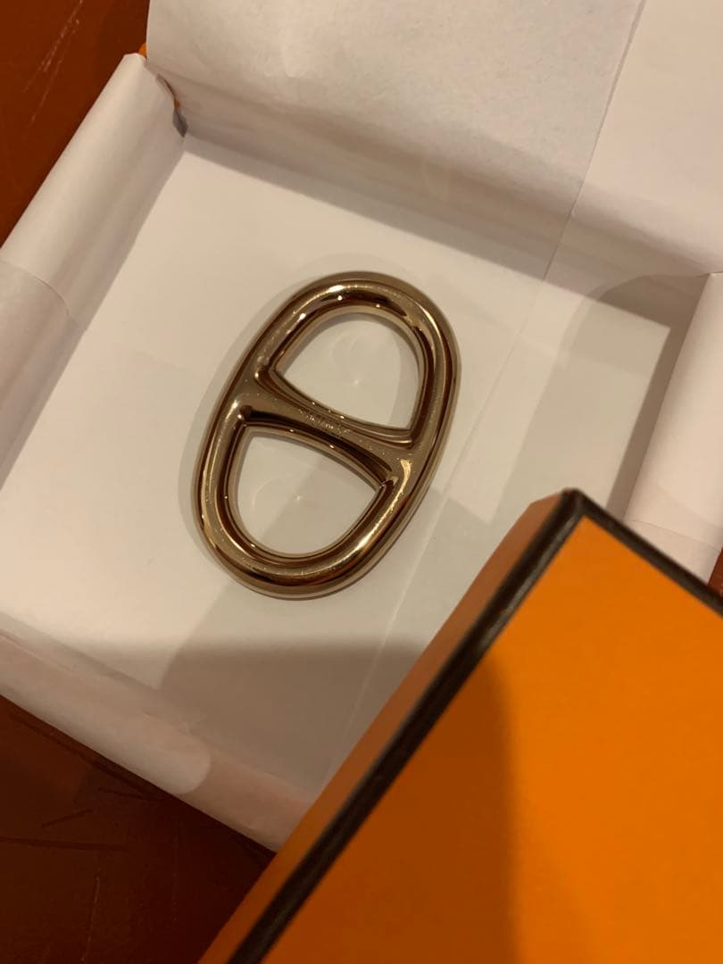 エルメス シェーヌダンクル　ゴールド