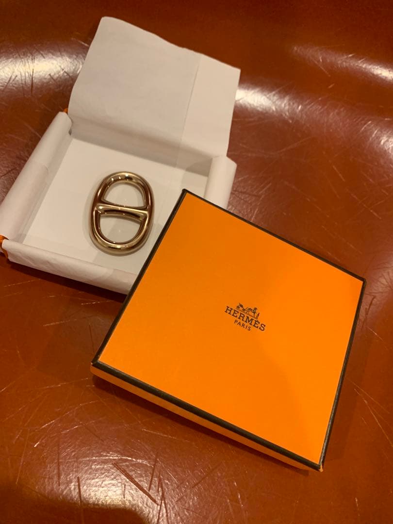 エルメス シェーヌダンクル　ゴールド