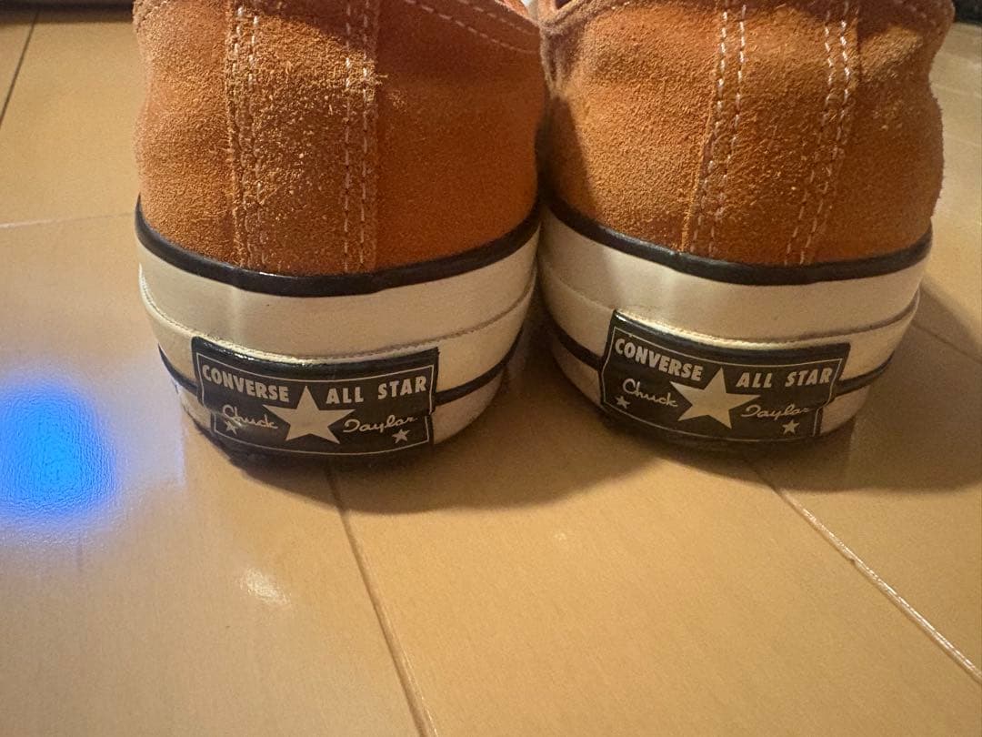 CONVERSE　ct70 オレンジ　スウェード