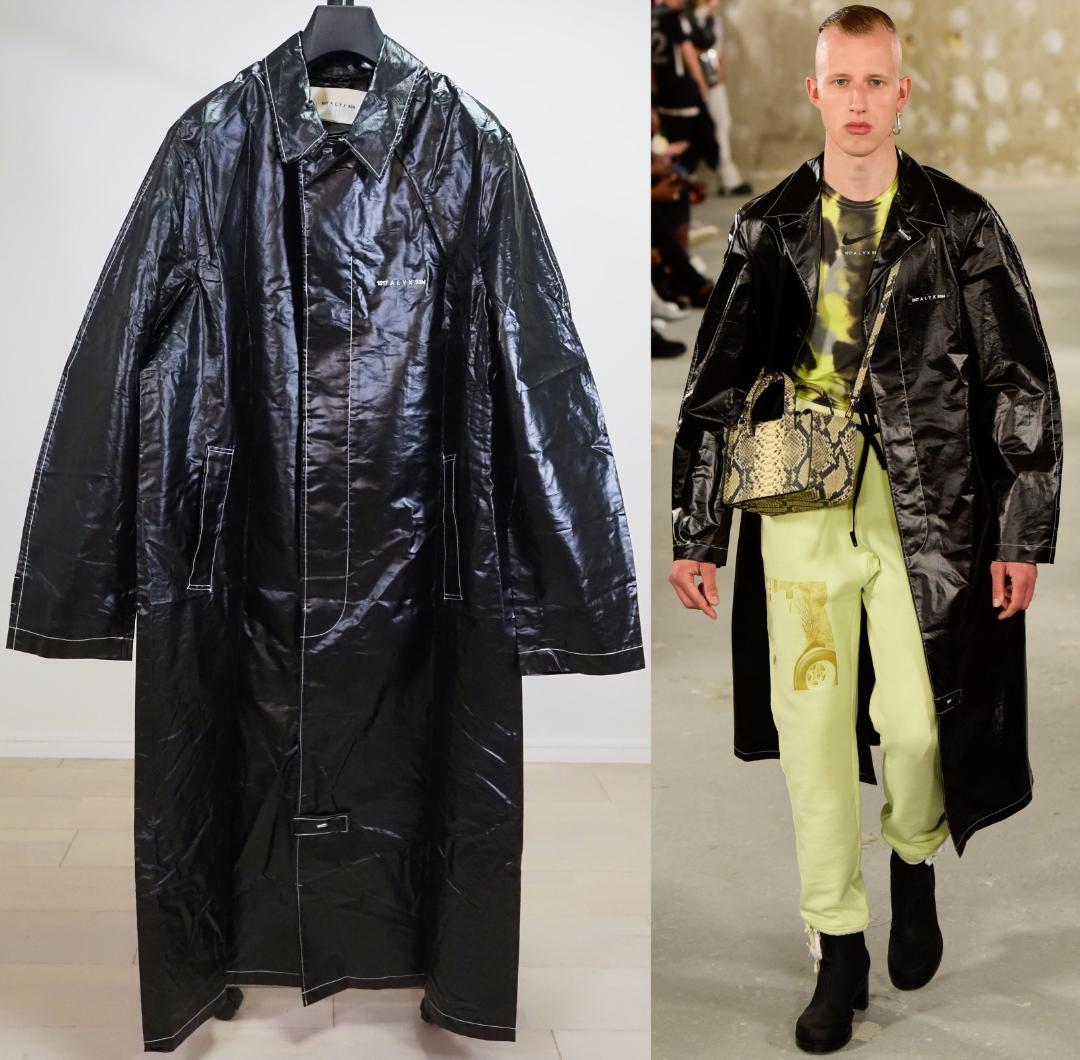 未使用品 1017 ALYX 9SM アリクス 19SSオーバーサイズコートL