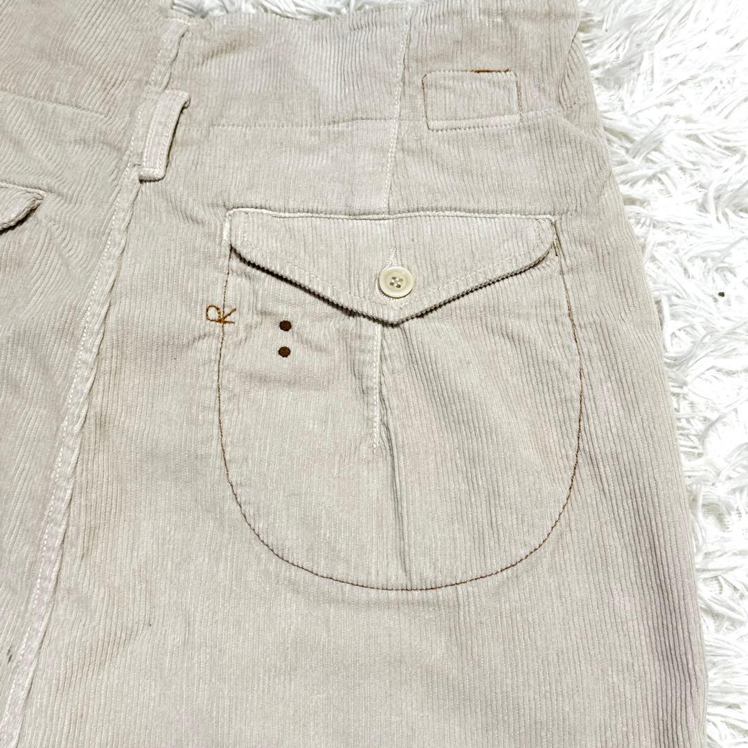 現行モデル 美品 45R ウェルコーデュロイの山スカート