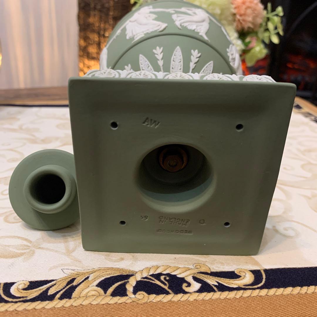 希少　ウェッジウッド ジャスパー　ダンシングアワー　飾り壺　フラワーベース花瓶