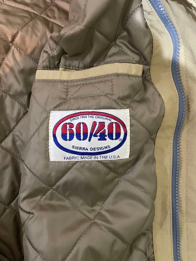 SIERRA DESIGNS 60/40 ステンカラーコート ベージュ