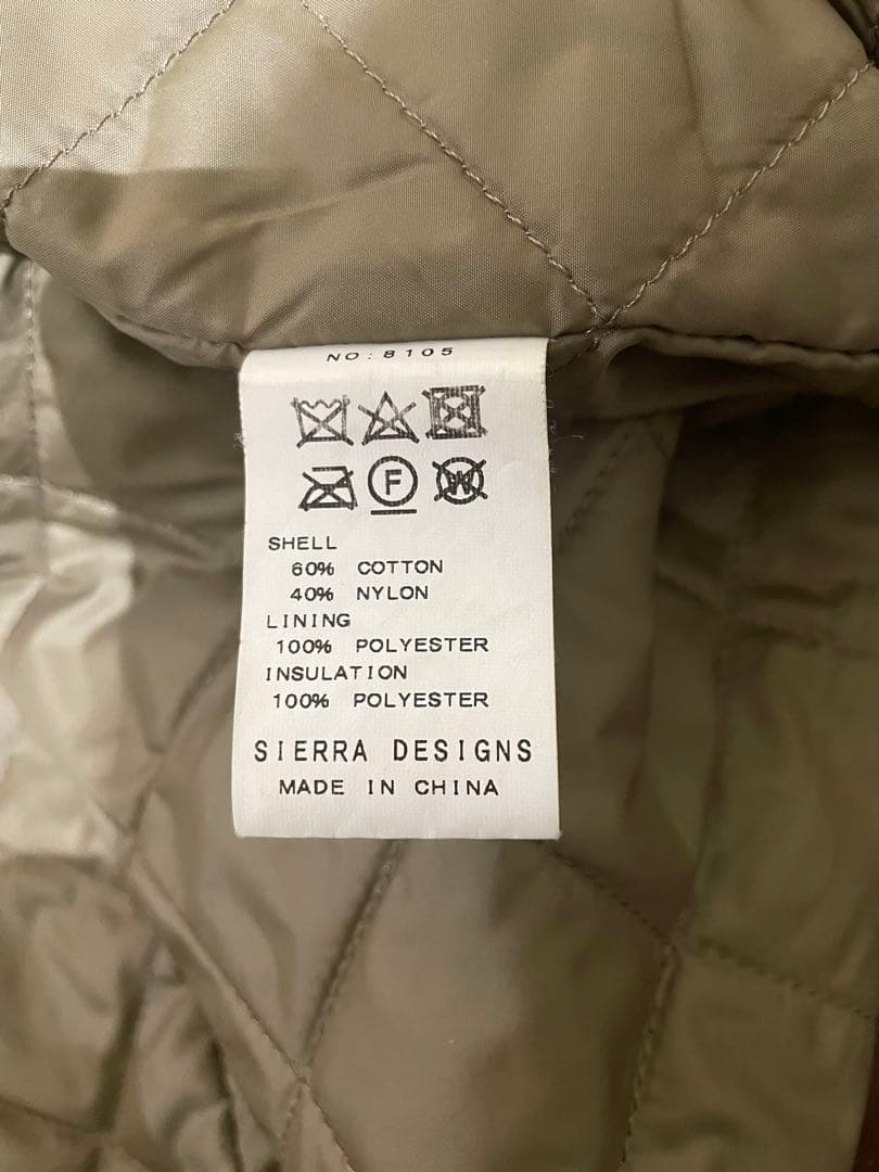 SIERRA DESIGNS 60/40 ステンカラーコート ベージュ