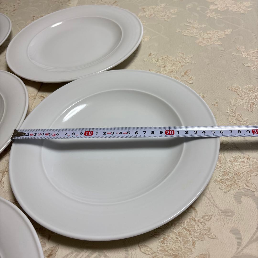 【ホテル仕様の大皿】イタリア アンカップ社製 皿 10枚セット 直径約26cm