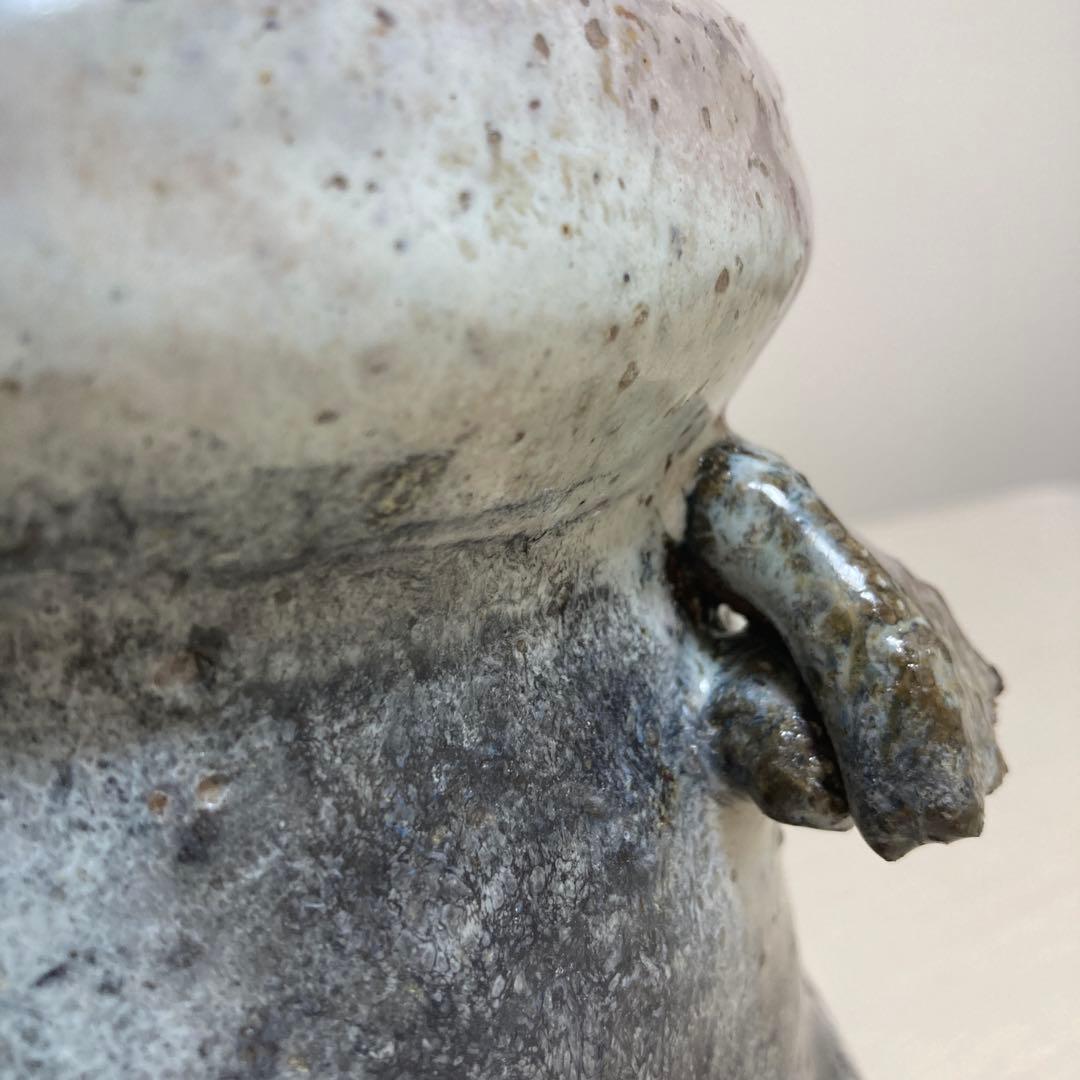 茶道具　三輪休雪　人間国宝　水指　萩焼　美術品　工芸品