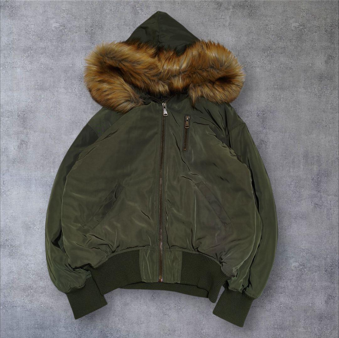 ジャケット・アウター type n2b ma1 flight bomber jacket khaki