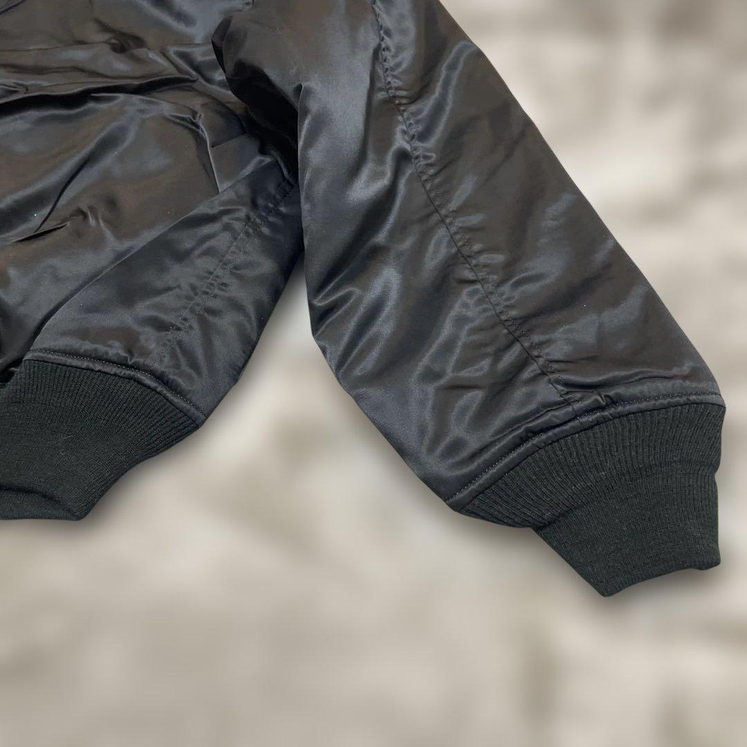 80s USA製 デッドストック CWU-45 ブラック SCOVILLジッパー