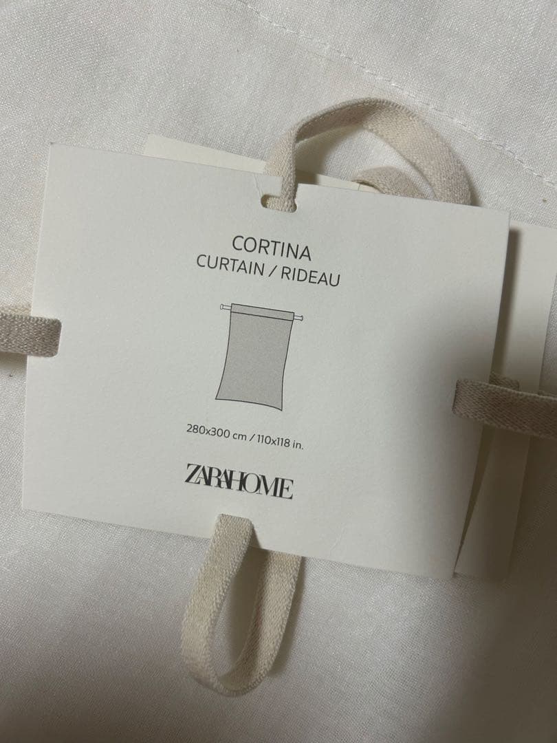 みるきー　ZARA  シアー　カーテン