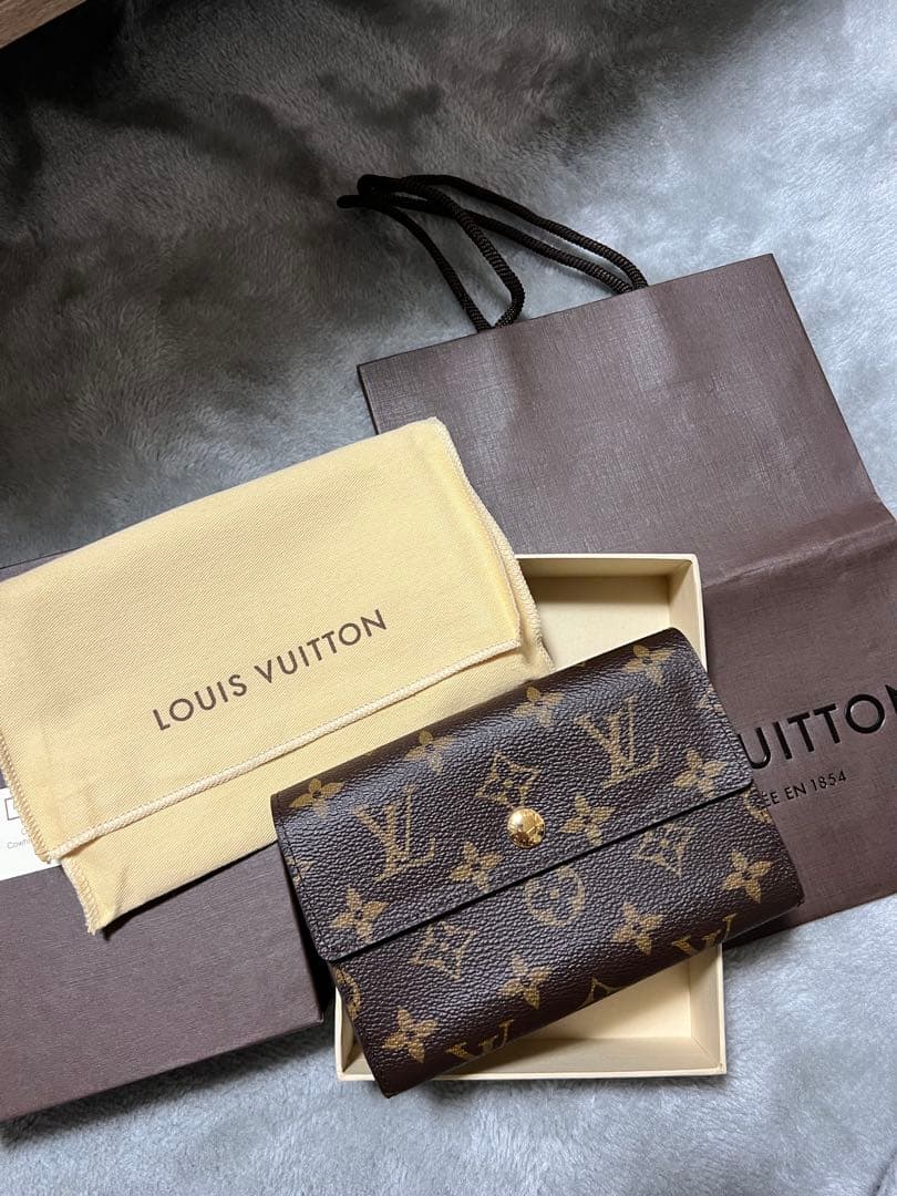 ルイ・ヴィトン　モノグラム　ポルトフォイユ