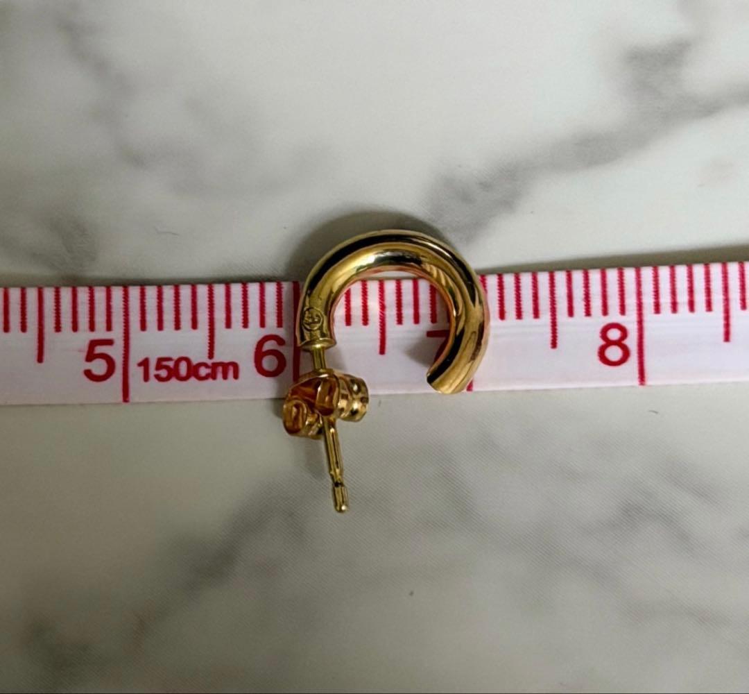 ウストラトンカチ CAREERING フープピアス k18 藤原ヒロシ