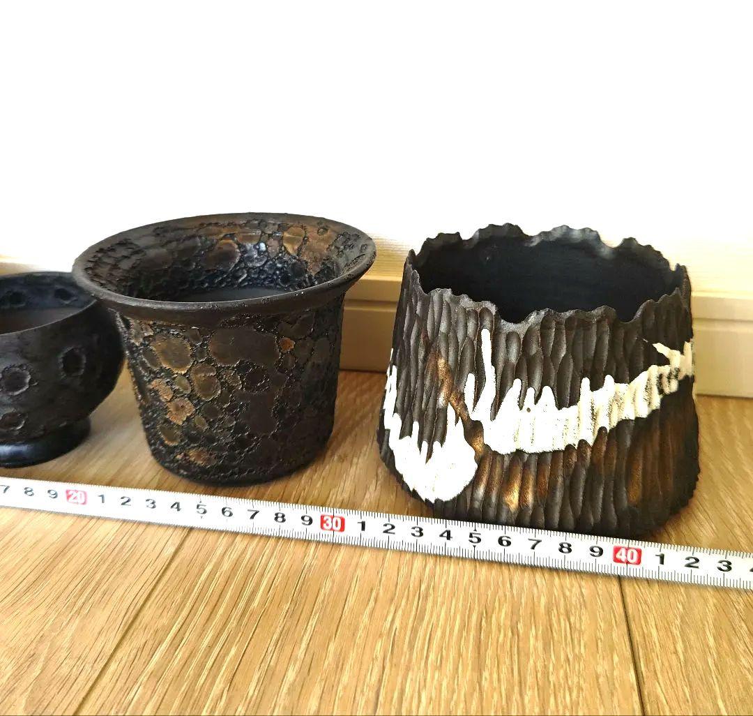 厳選作家鉢四点セット 中川智治 根本峻吾 雷土 検)カタチ製作所 バリエム