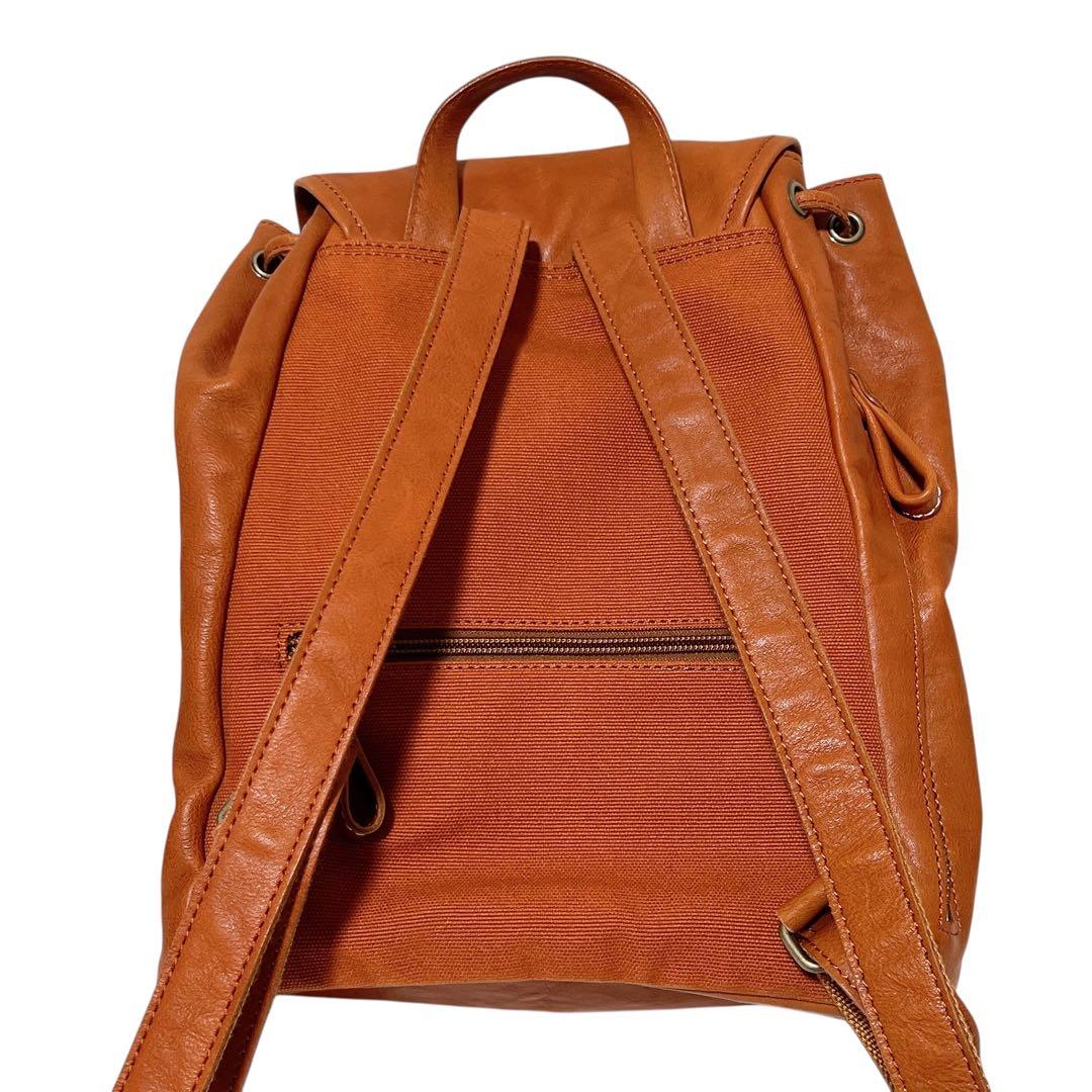 【美品】 Dakota リュック ビーバー 牛革 キャメル ダコタ