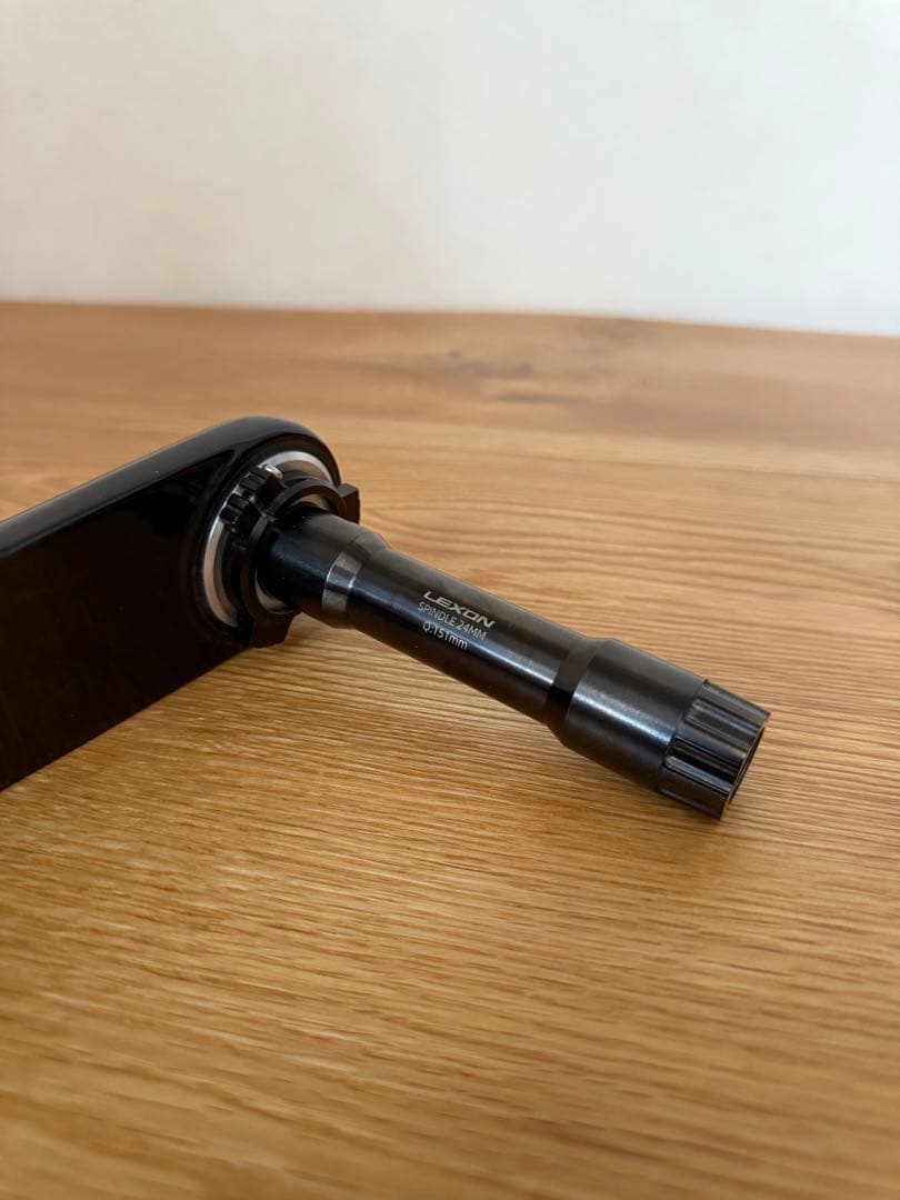 送料込み LEXON カーボンクランク 167.5mm 24mmチタン