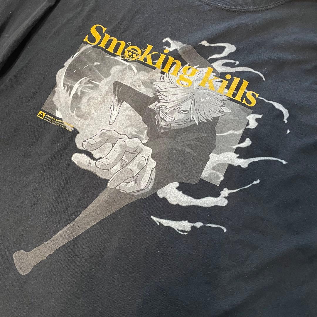 FR2 × ONE PIECE SANJI ワンピース　サンジ　ロングT XL