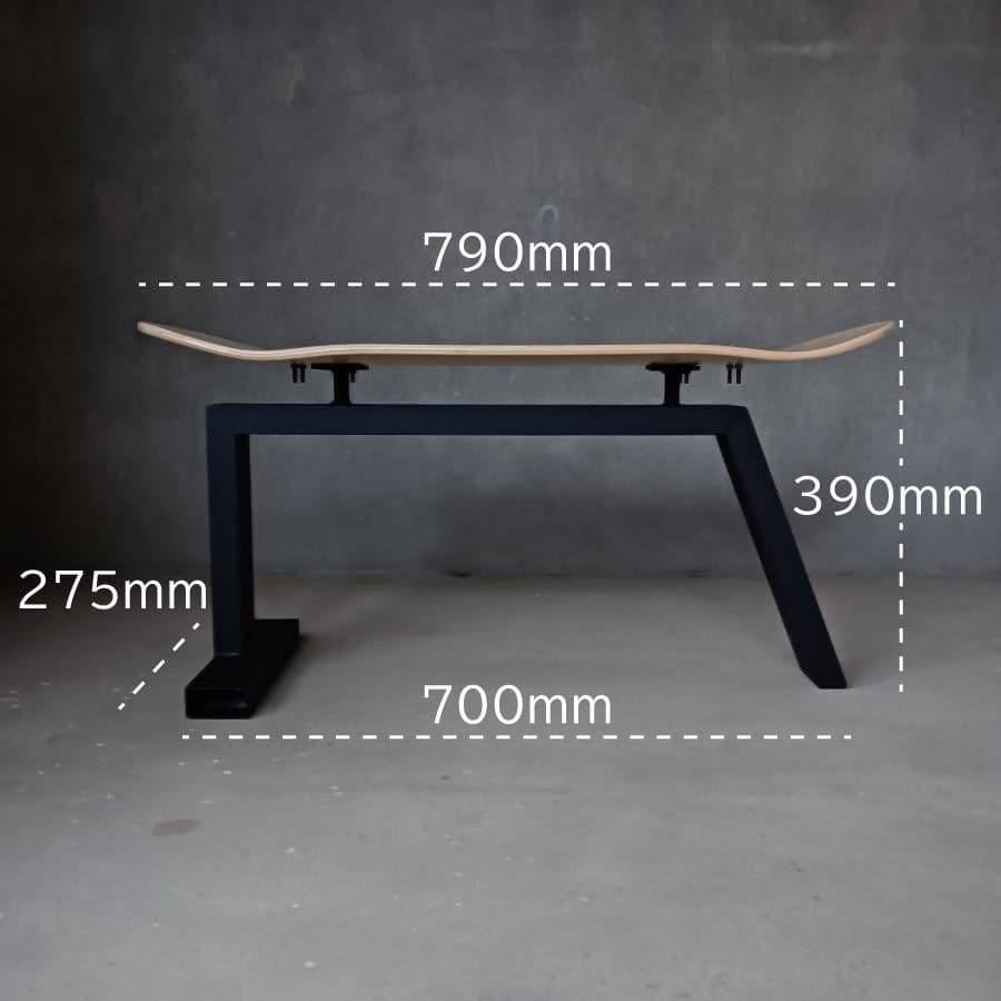 アイアンスケートボードベンチ　スツール