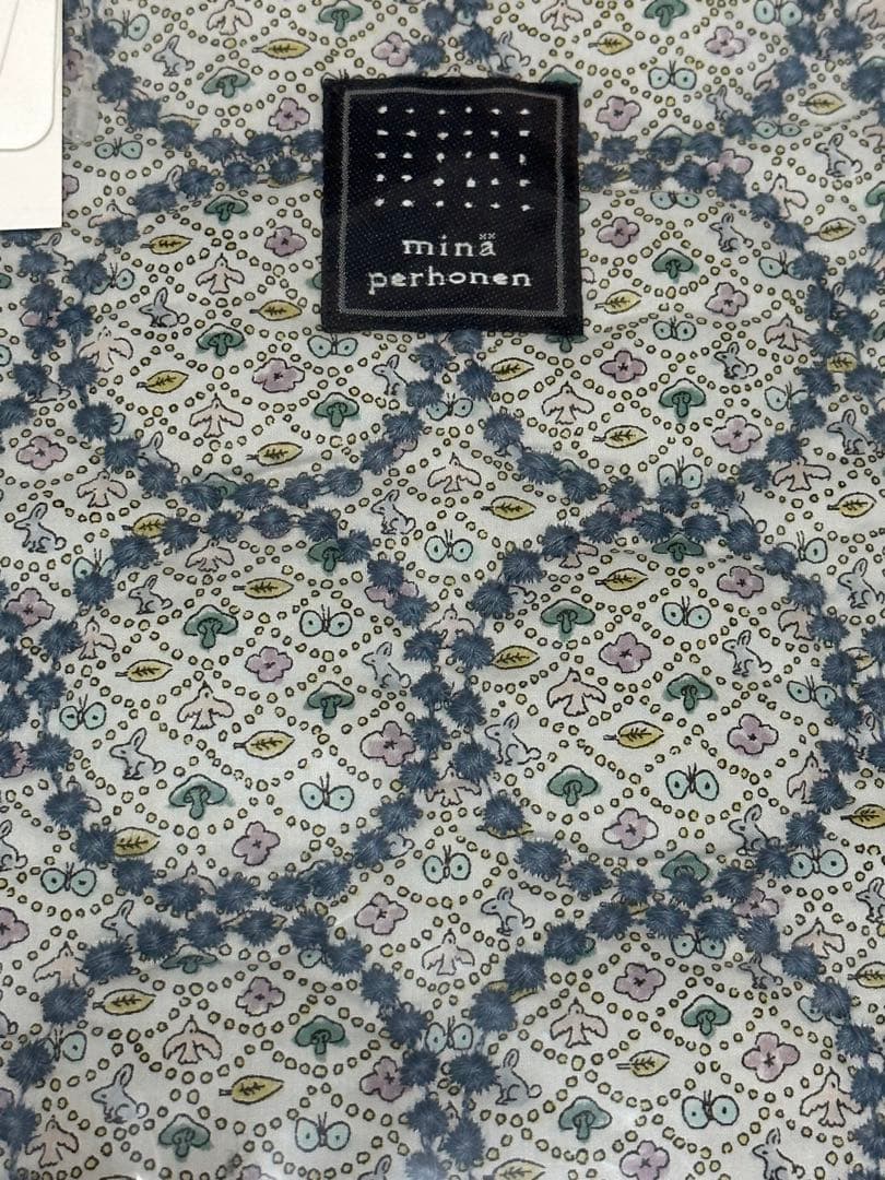 お値下げ♡ ミナペルホネン　forest wave+タンバリン　エッグバック