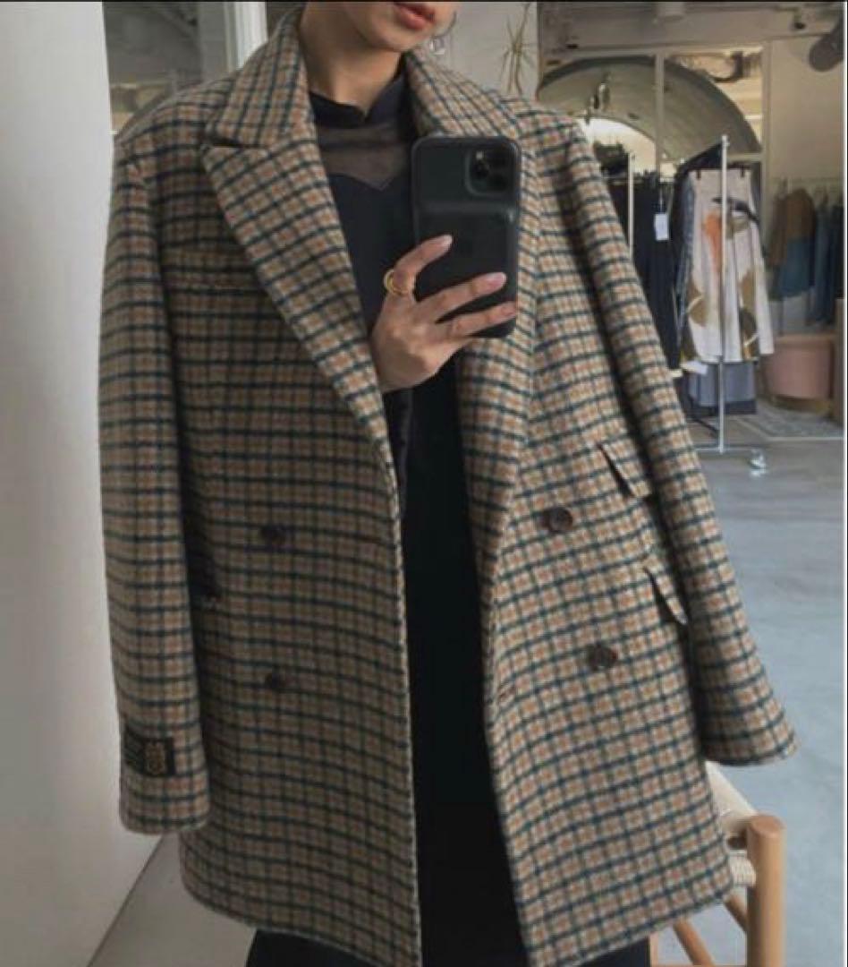 I様☆アメリヴィンテージ⭐︎CHECK WOOL JACKET