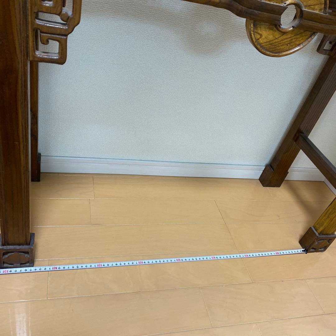 アンティーク家具　コンソール　机　使いやすい　w133 H85 D35