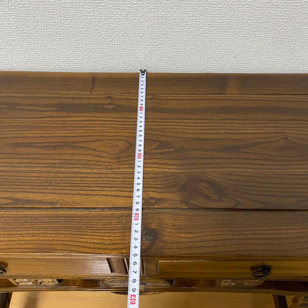 アンティーク家具　コンソール　机　使いやすい　w133 H85 D35