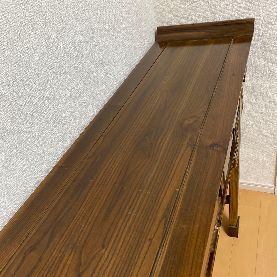 アンティーク家具　コンソール　机　使いやすい　w133 H85 D35