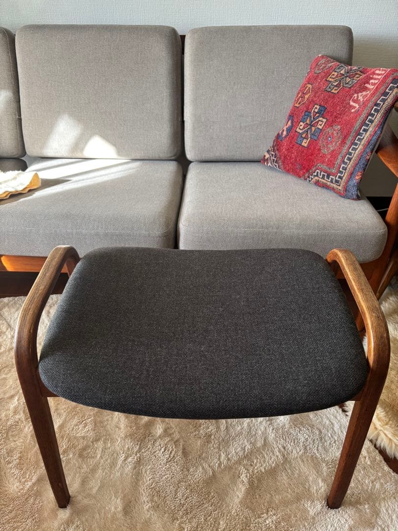 北欧ヴィンテージ　SWEDESE 名作チェア オットマンACTUS